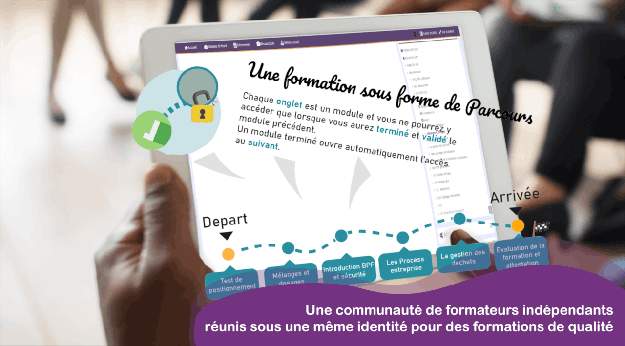 Une communauté de formateurs indépendants réunis sous une même identité pour des formations de qualité