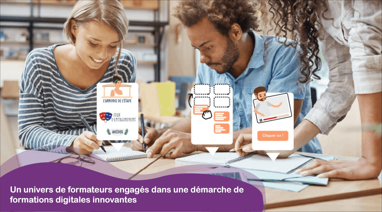 Un univers de formateurs engagés dans une démarche de formations digitales innovantes